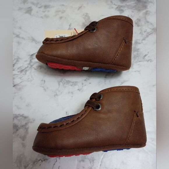 Ariat Lil Stompers with American Flag Design Size 1 ( 6 weeks to 3 Months) - Picture 5 of 11